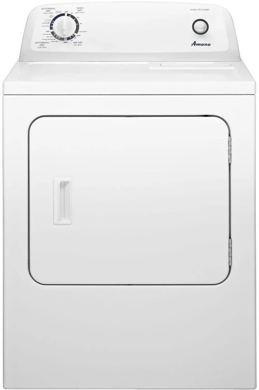NGD4655EW Amana Gas Dryer - 6.5 cu. ft. White-1