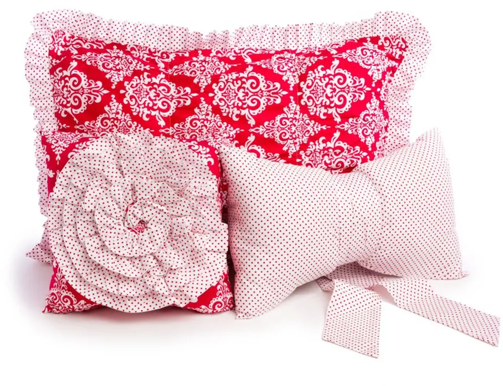 Beddy's Retro Ruby Pillow Collection-1