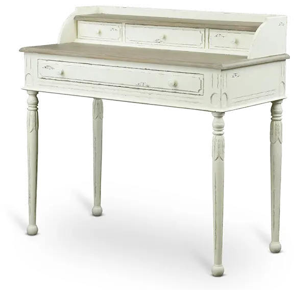 Traditional French Accent Writing Desk - Anjou-1