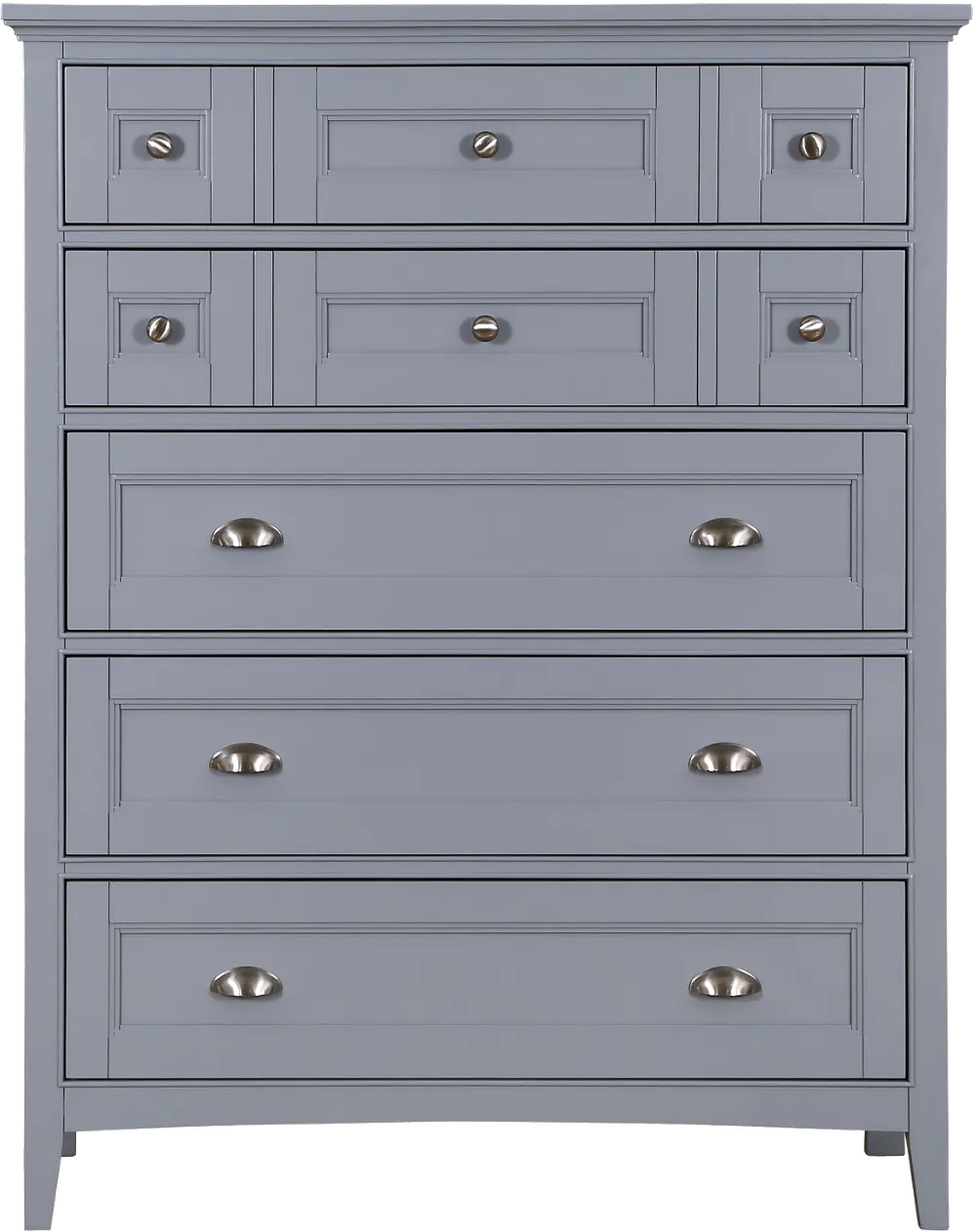 Graylyn Steel Gray Chest of Drawers-1
