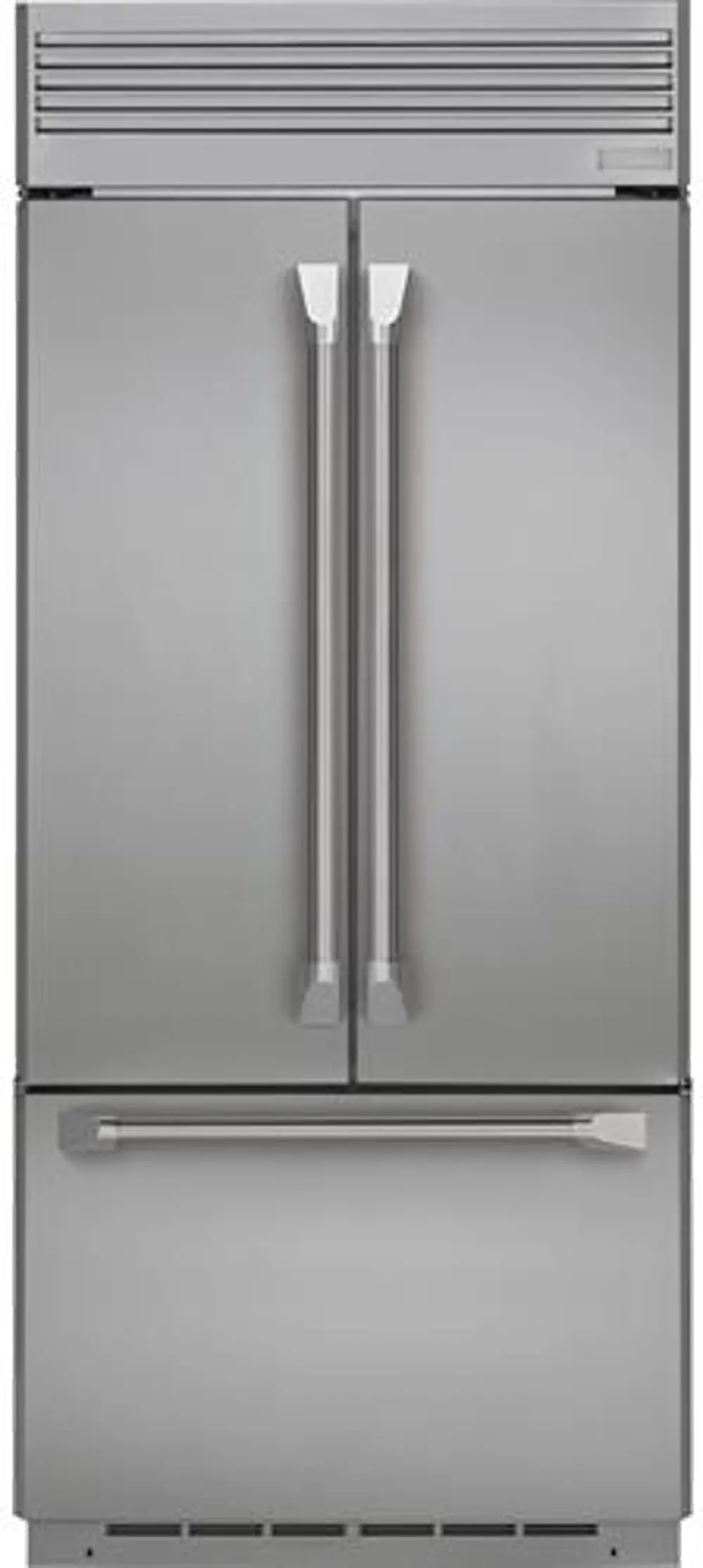ZIPP360NHSS Monogram French Door Refrigerator - 36 Inch Stainless Steel-1