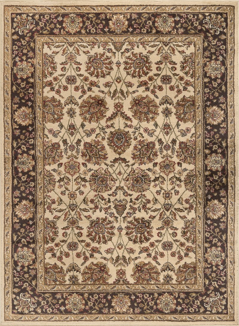 8 X 10 Large Ivory Brown And Gold Area Rug Elegance Rc Willey Elg5332 8x10 8 X 10 Large Ivory Brown And Gold Area Rug Elegance