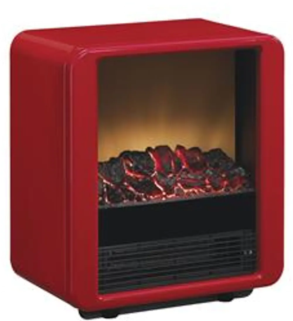 Portable Metal Heater - Red-1