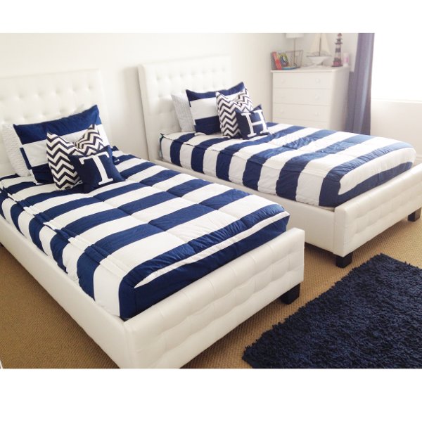 Bedding Beddy S And Comforters Rc Willey Furniture Beddy S Twin Navy And White Game On Bedding Collection