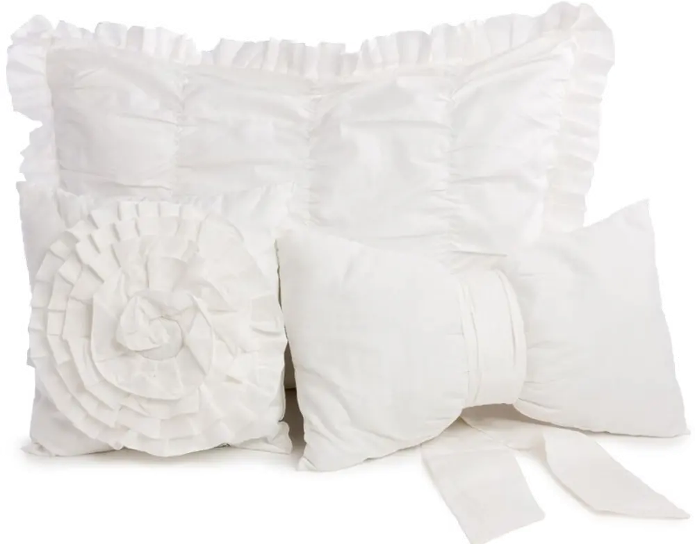 Beddy's Chic White Pillow Collection-1