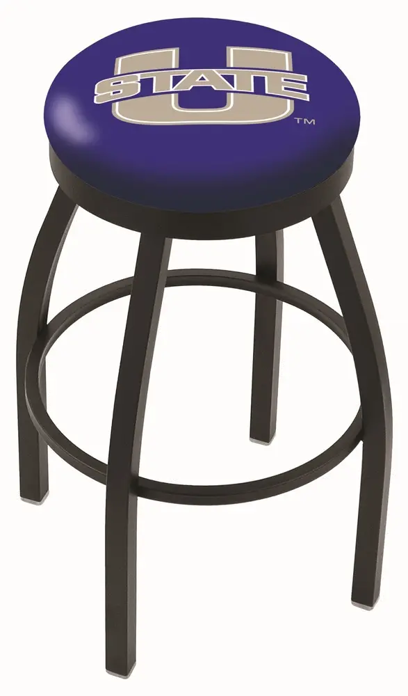 Black Swivel Counter Height Stool - USU