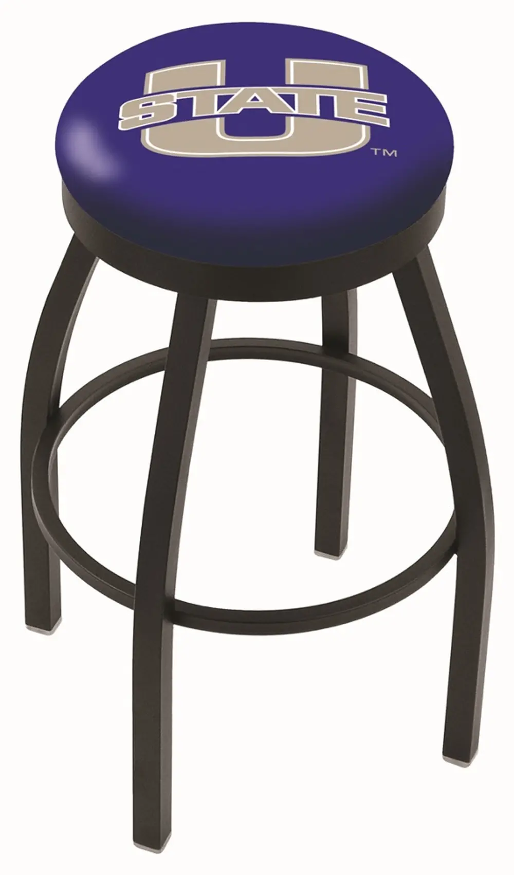 Black Swivel Counter Height Stool - USU-1