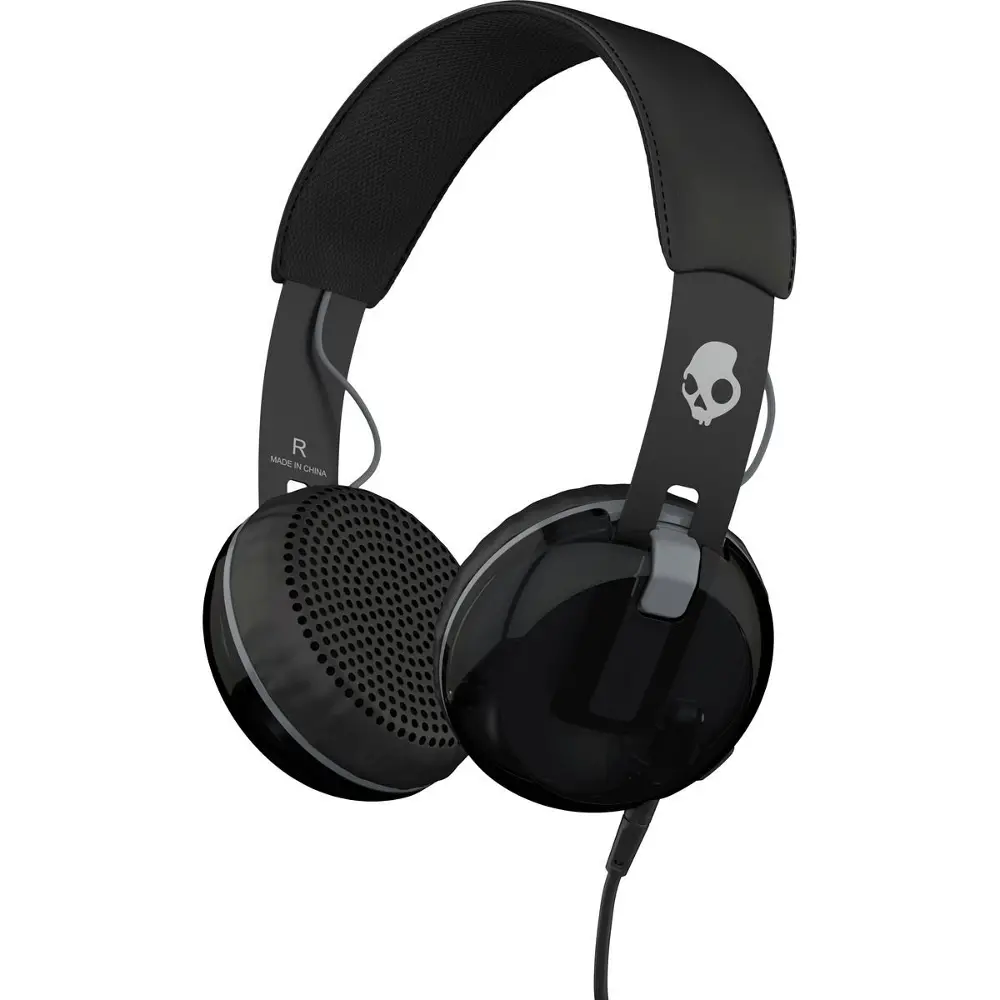 S5GRHT-44 Skullcandy Grind Headphones - Black/Gray-1