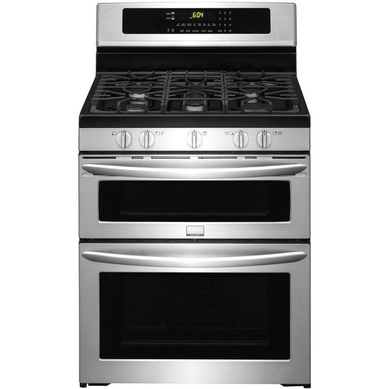 Frigidaire Gallery 30 Inch Free-standing Gas Double Oven Range ...