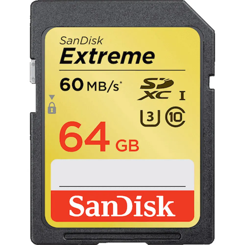 SDSDRX3-064G-A21 SanDisk Extreme SDHC/SDXC 64GB Memory Card-1