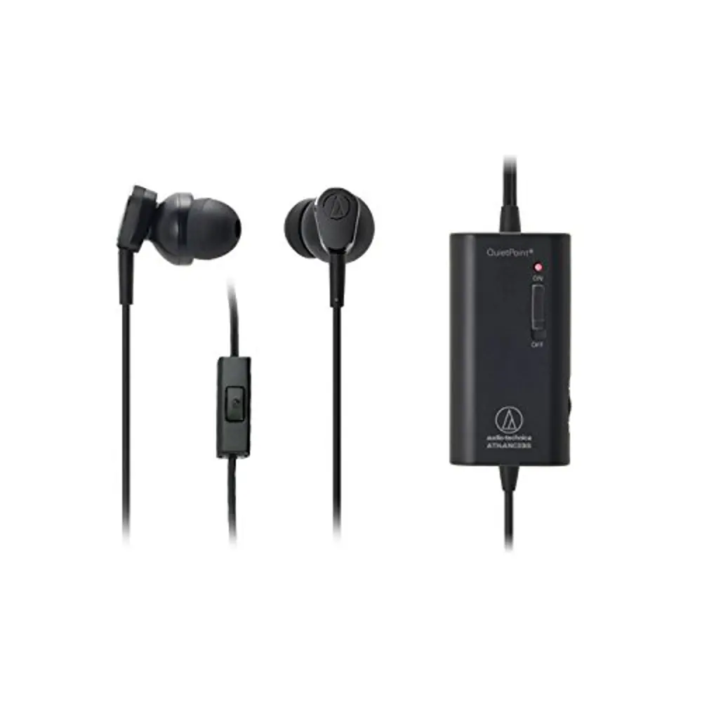 ATH-ANC33I Audio Technica ATH-ANC33iS QuietPoint Active Noise-Cancelling In-Ear Headphones-1