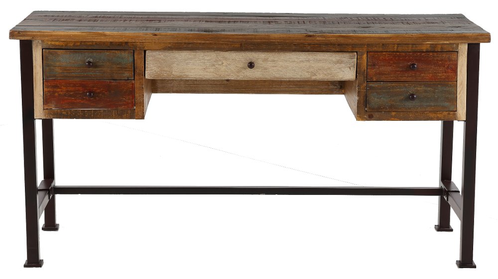 Antique Brown Office Desk