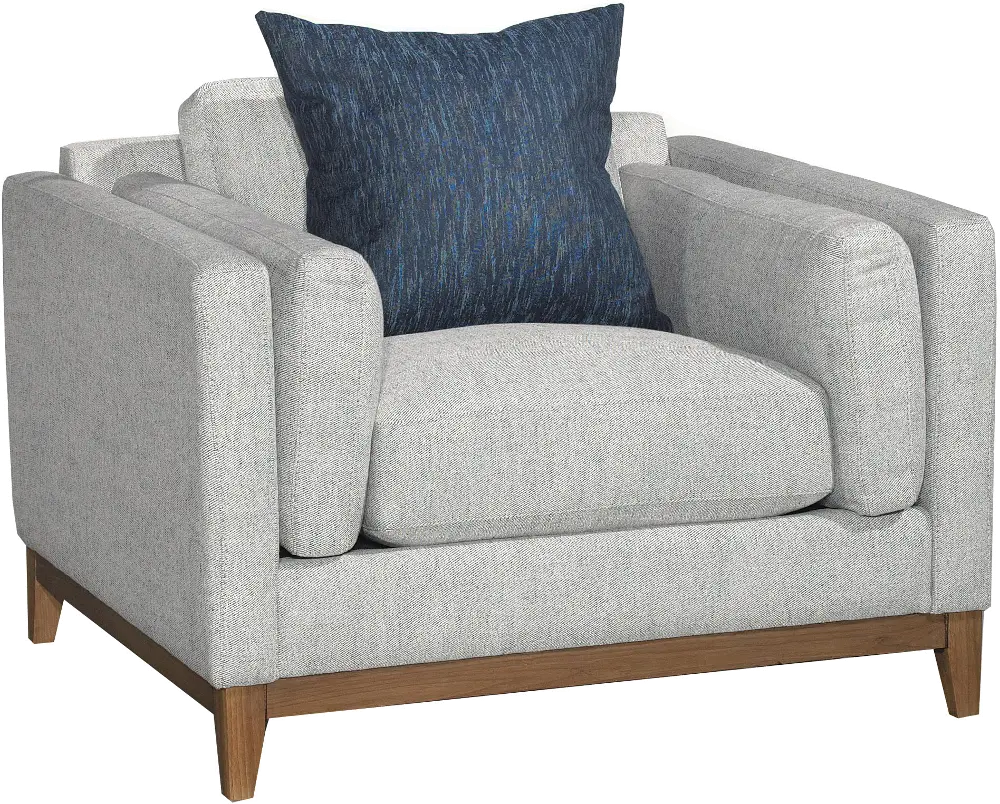 S034701XXX Kelsey Mid Century Modern Gray Chair-1