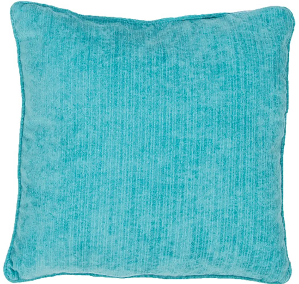 Veranda Turquoise Blue 20 Inch Indoor-Outdoor Throw Pillow-1