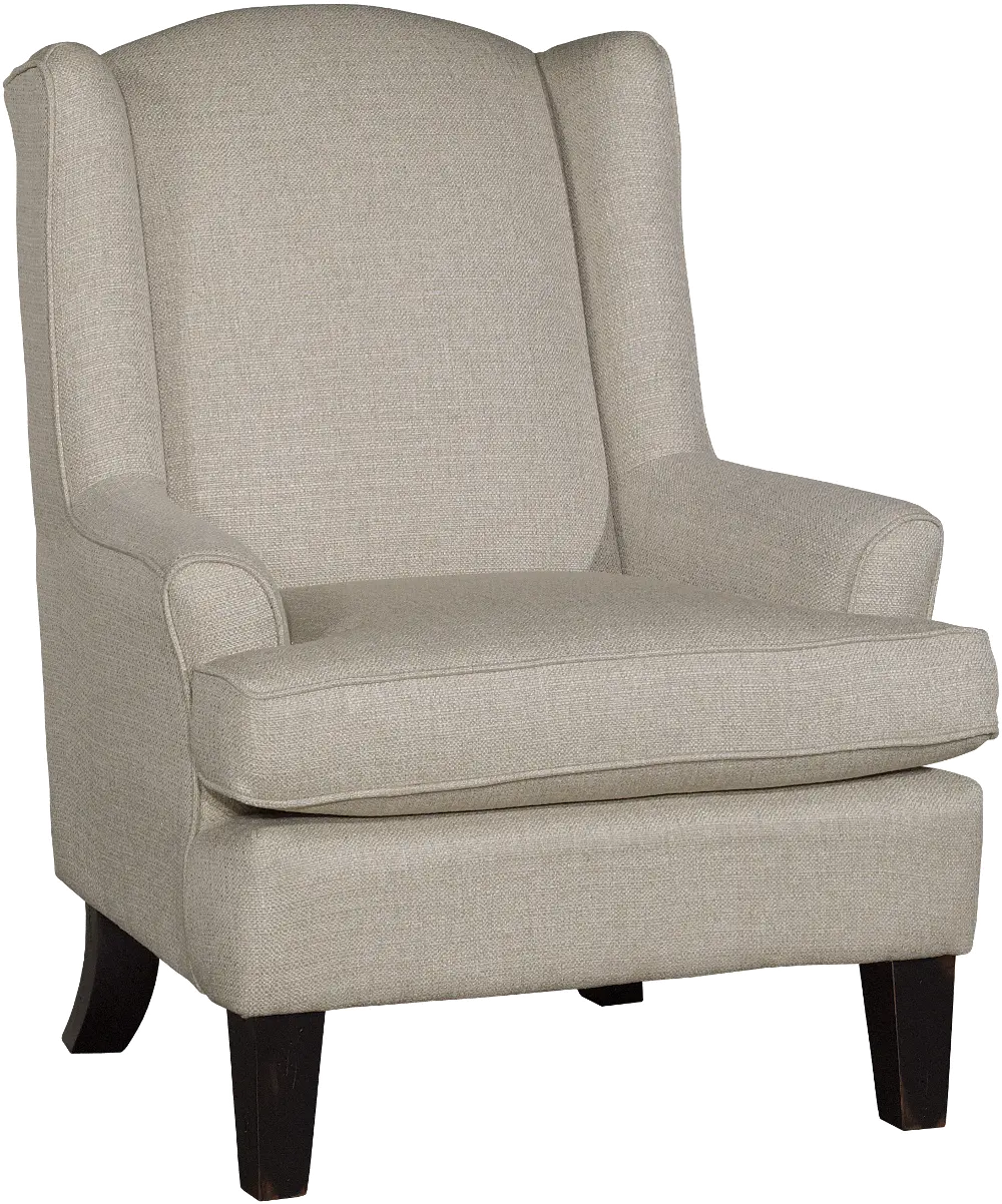 Linen Wingback Chair - Andrea-1