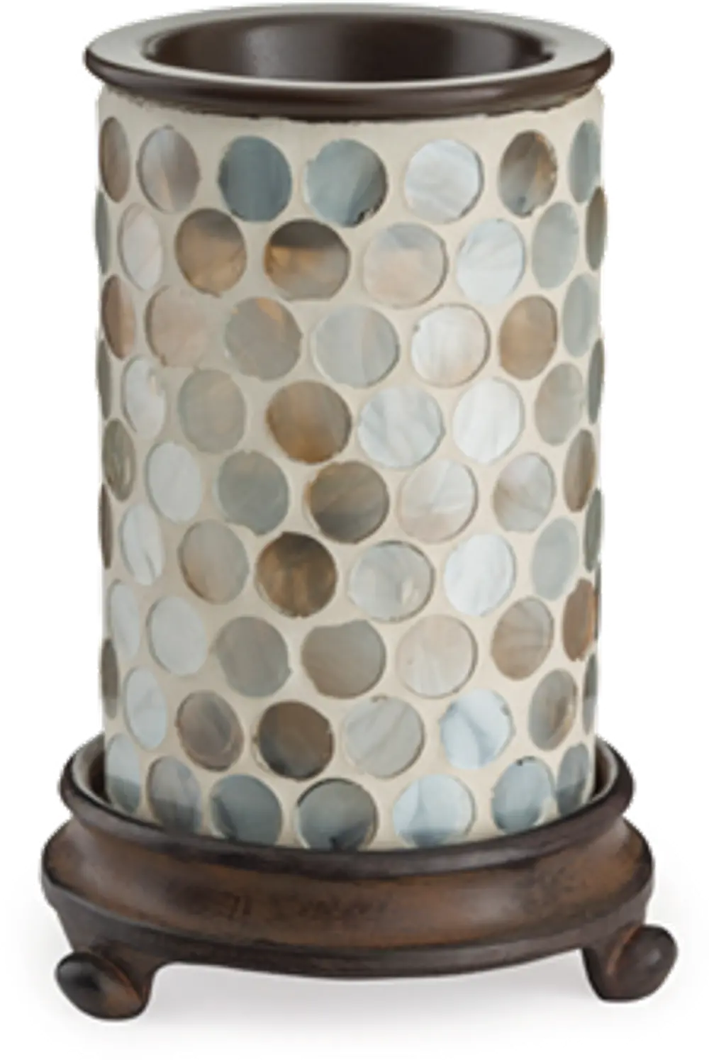 Pearl Glass Illumination Fragrance Warmer - Candle Warmers-1