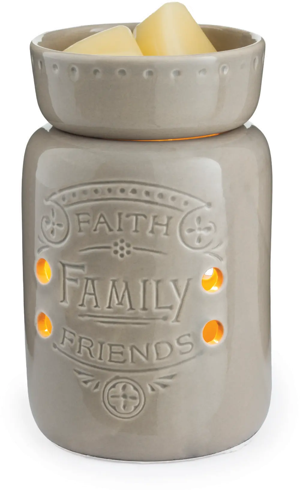 Faith Family Friends Mid-Size Illumination Fragrance Warmer - Candle Warmers-1