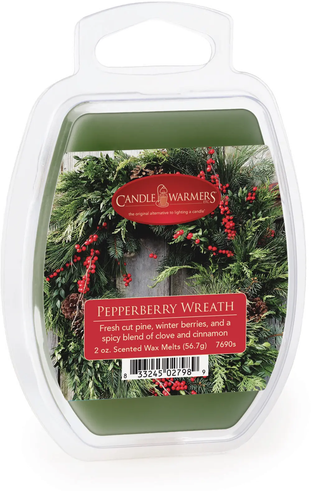Pepperberry Wreath 2oz Wax Melt - Candle Warmers-1