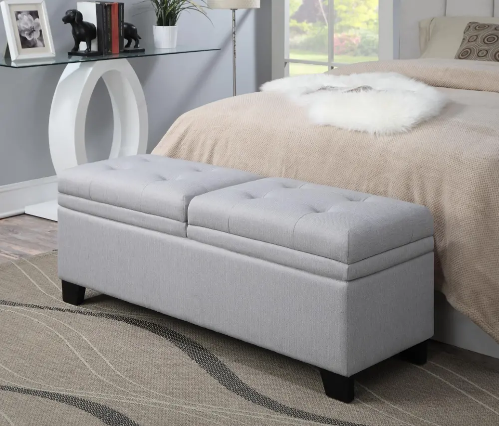 Marmor Upholstered Storage Bed Bench-1
