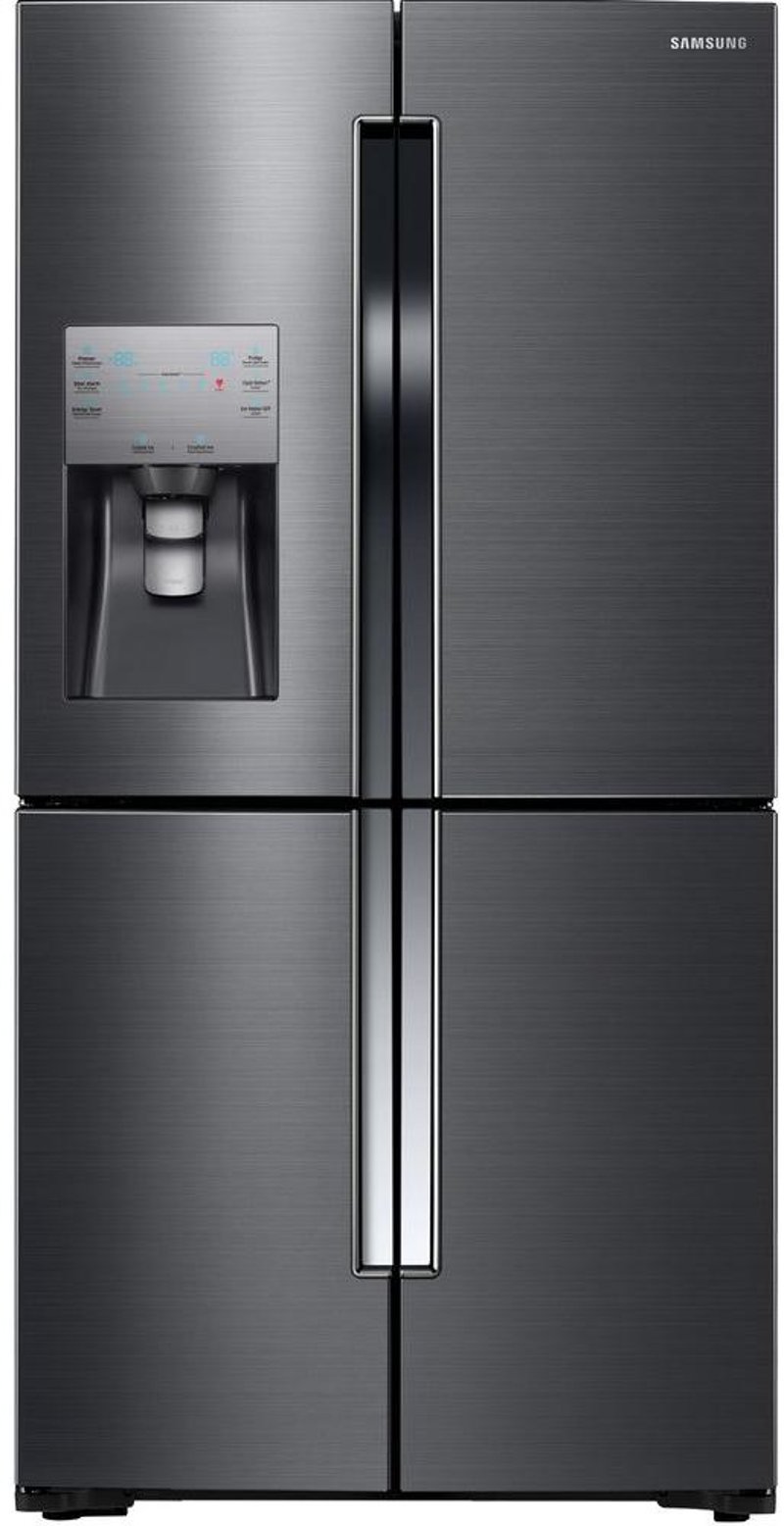 Samsung 4 Door French Door Refrigerator 36 Inch Black Stainless Steel Counter Depth