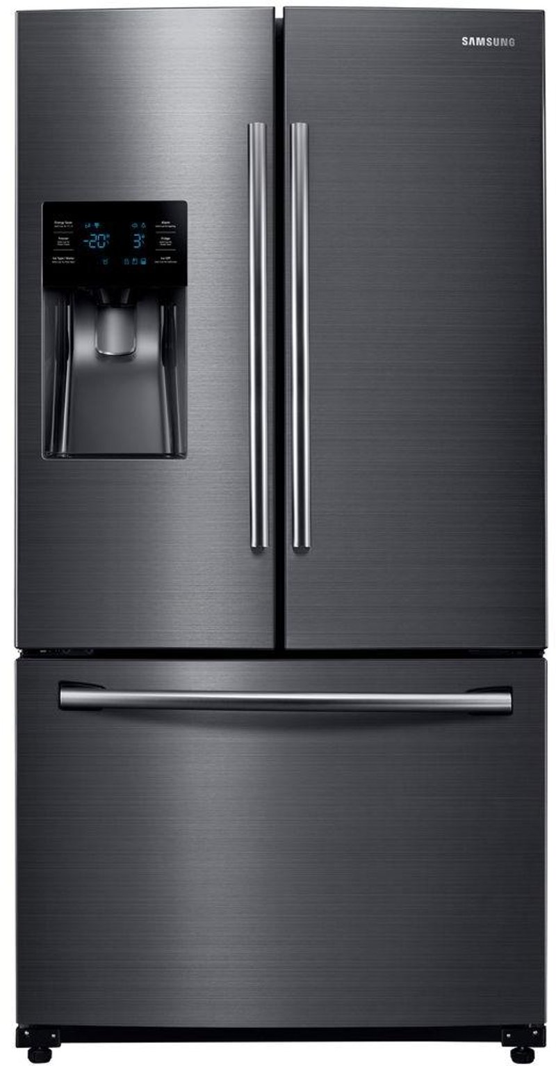 Samsung 24 6 Cu Ft French Door Refrigerator 36 Inch Black