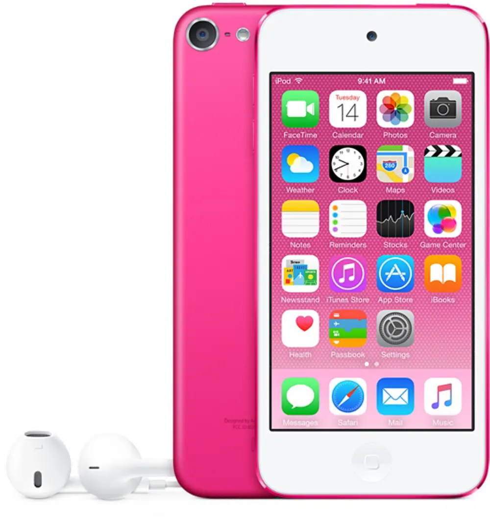 MKGX2LL/A,16,PNK,IPT Apple iPod Touch - 16GB Pink (6th Generation)-1