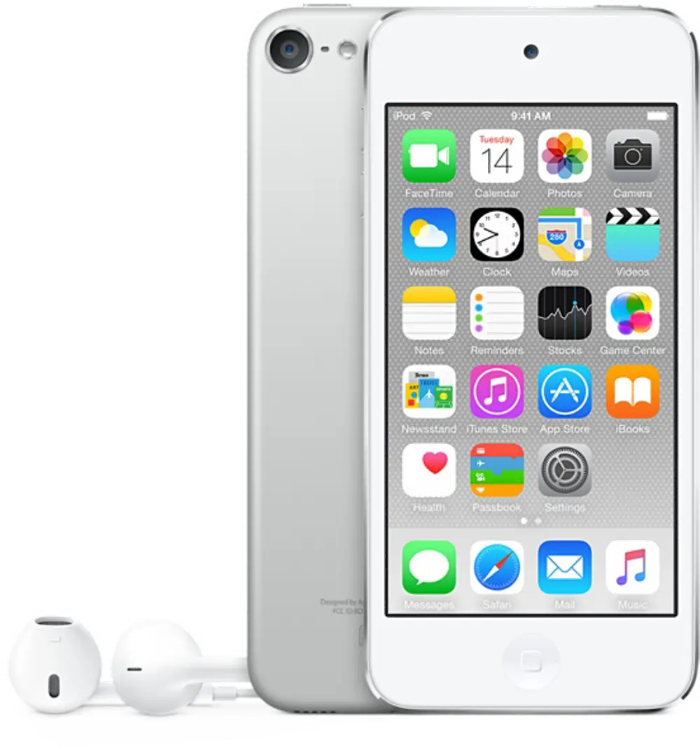 MKHX2LL/A,32,SIL,IPT Apple iPod Touch 6th Generation 32GB - Silver-1