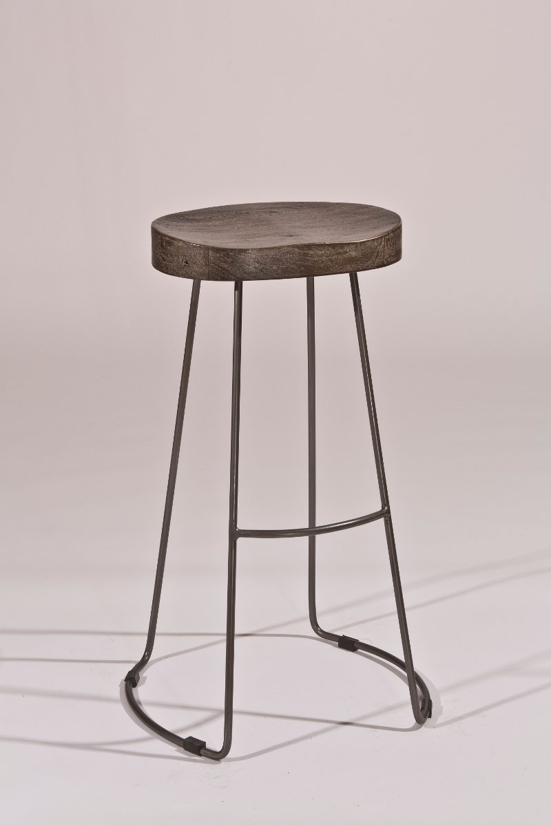 Distressed Black Counter Stool Hobbs Rc Willey Furniture