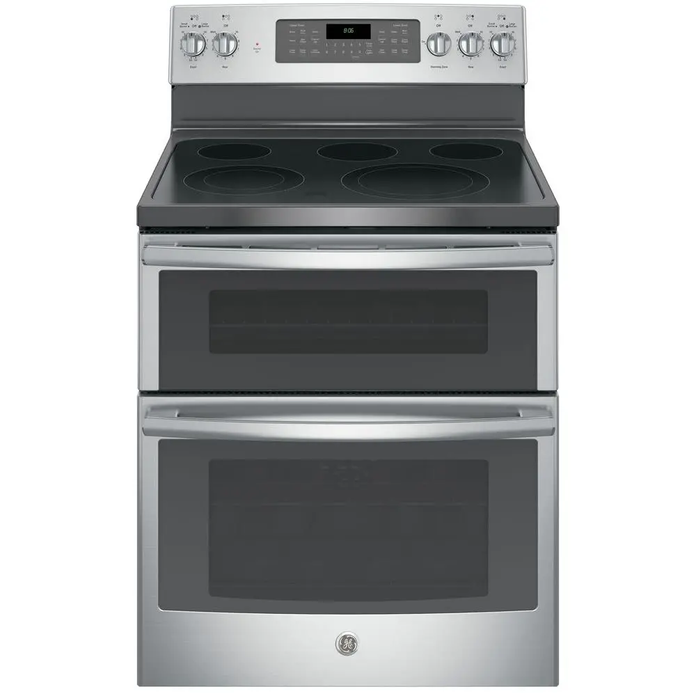 JB860SJSS GE Double Oven Electric Range - 6.6 cu. ft. Stainless Steel-1