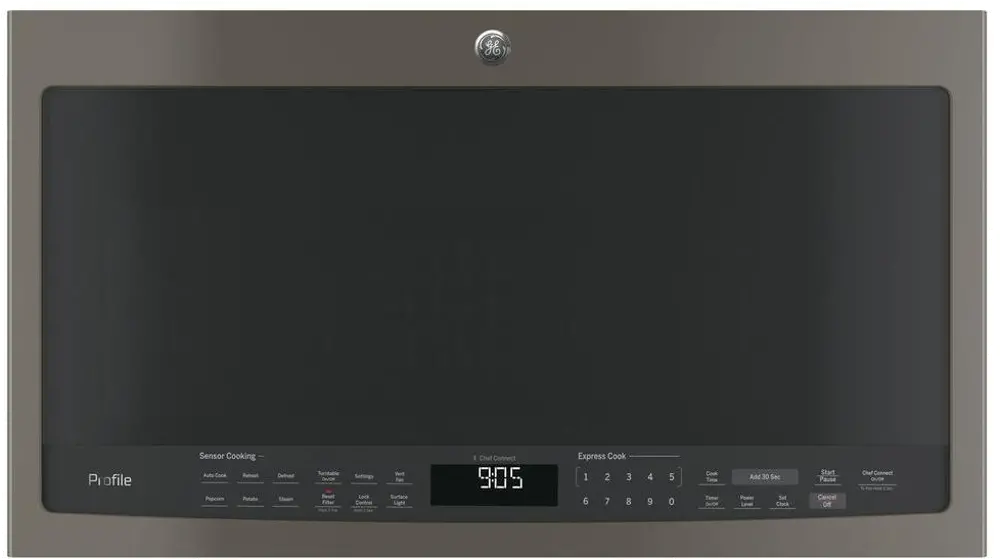 PVM9005EJES GE Profile Over the Range Microwave - 2.1 Cu. Ft. Slate-1