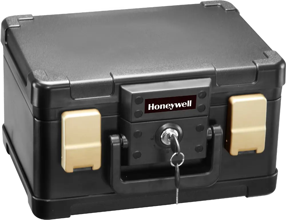 1102 Honeywell 1102 Water & Fire Proof Small Personal Safe-1