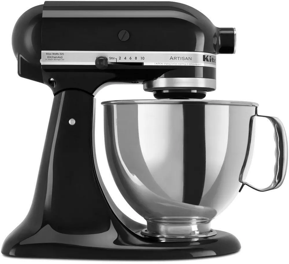 KSM150PSOB Black KitchenAid Artisan Mixer-1