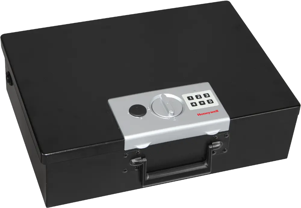 6110 Honeywell 6110 Digital Lock Fire Resistant Security Box-1