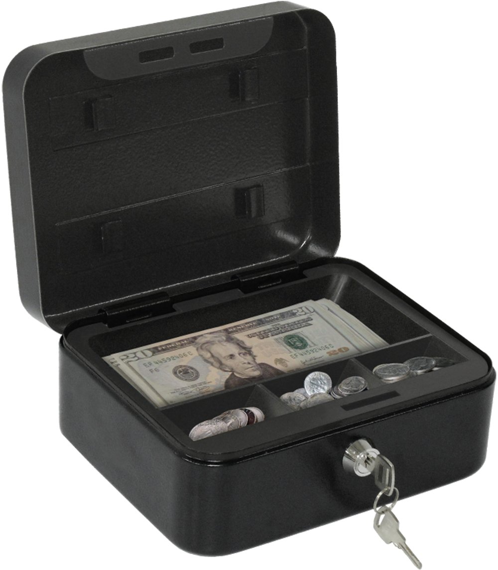 Honeywell 6111 Convertible Steel Key and Cash Box