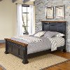 Classic Black Queen Bed - Americana