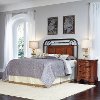 Cherry Queen/Full Headboard & 2 Nightstands - Richmond Hill