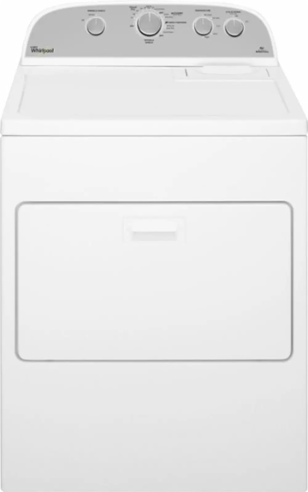 WED4915EW Whirlpool White 7.0 cu. ft. Electric Dryer-1