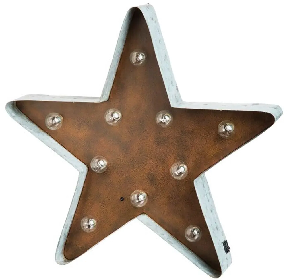 Large Star with LED Lights-1