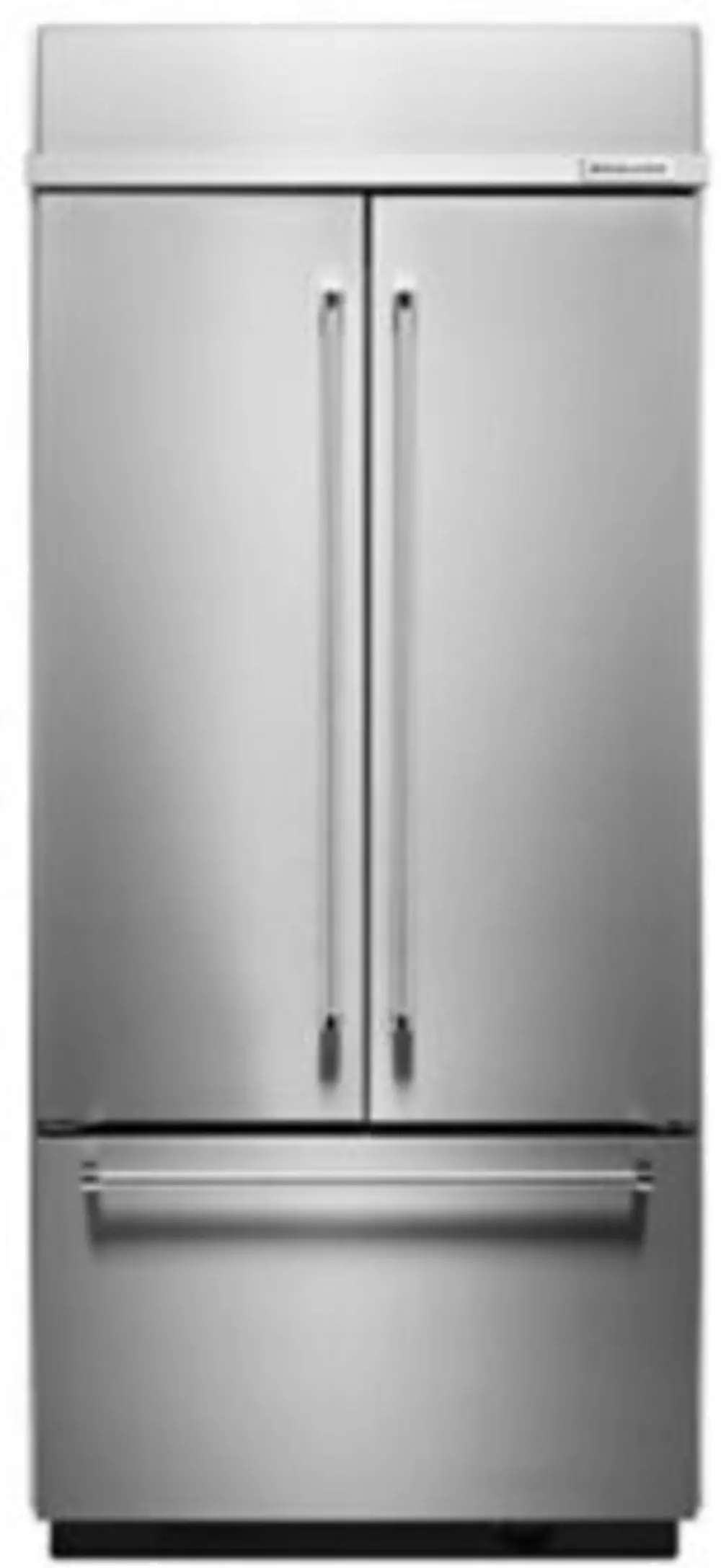 KBFN506ESS KitchenAid Stainless Steel French Door Refrigerator - 36 Inch-1