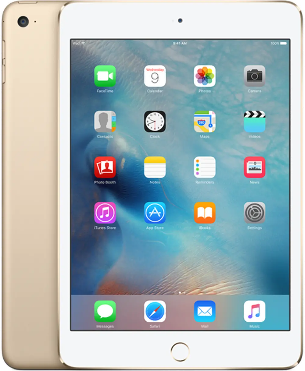 MK9Q2LL/A Apple iPad mini 4 128GB - Gold-1