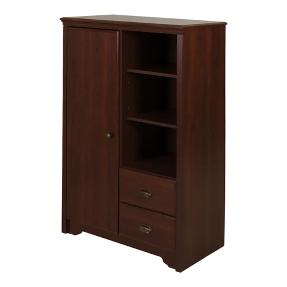 9022038 Fundy Tide Royal Cherry Armoire-1