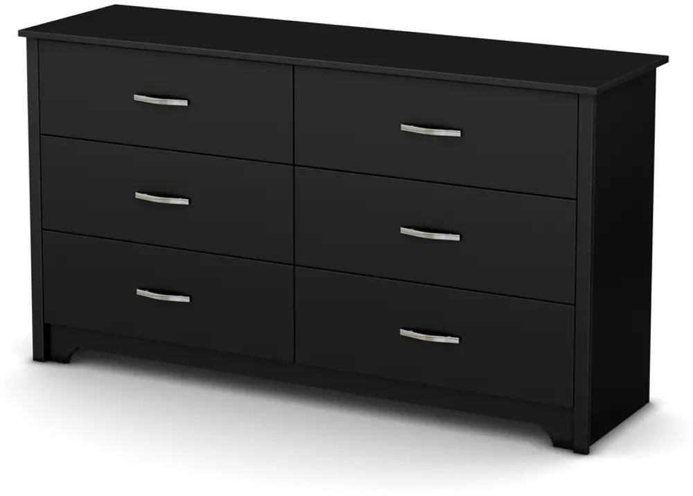 9008010 Fusion Black Dresser - South Shore-1