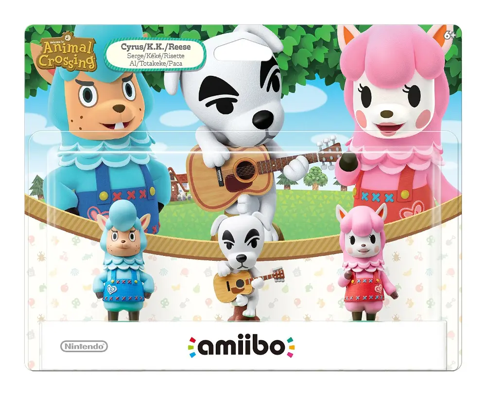 WIU NVL C AJ3A Amiibo: Animal Crossing Series 3-Pack-1