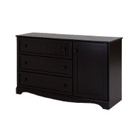 Espresso 3 Drawer Dresser With Drawers Savannah Rc Willey