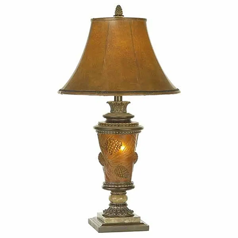 Pine Cone Glow Table Lamp-1